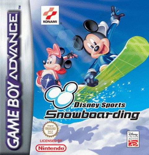Game | Nintendo Game Boy Advance GBA | Disney Sports Snowboarding