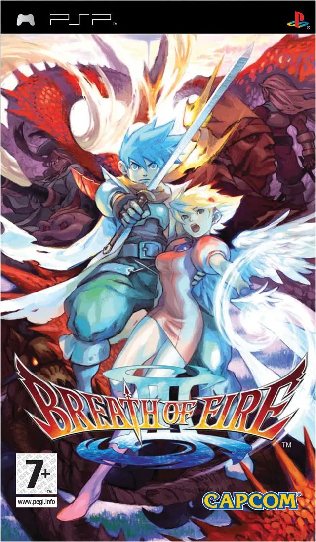 Game | Sony PSP | Breath Of Fire III Physical Video Games Game Sony