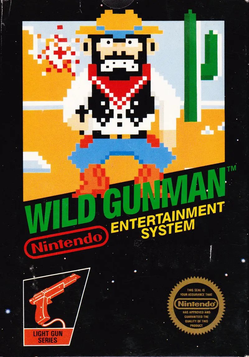 Game | Nintendo NES | Wild Gunman Physical Video Games Game Nintendo