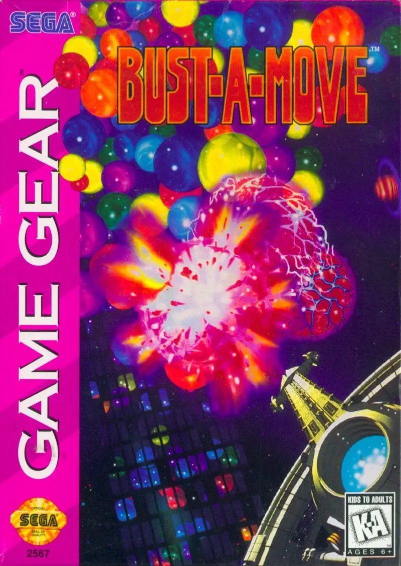 Game | Sega Game Gear | Bust A Move Physical Video Games Game Sega