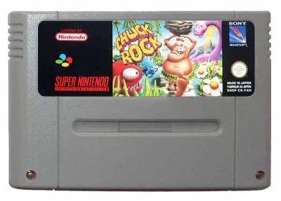 Game | Super Nintendo SNES | Chuck Rock Physical Video Games Game Nintendo