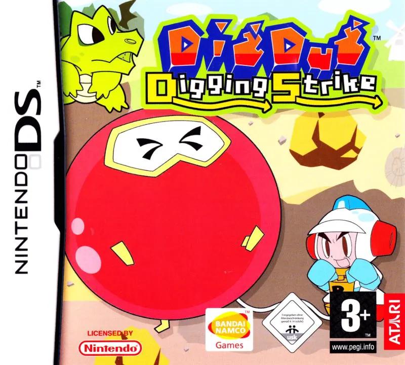 Game | Nintendo DS | Dig Dug Digging Strike Physical Video Games Game Nintendo