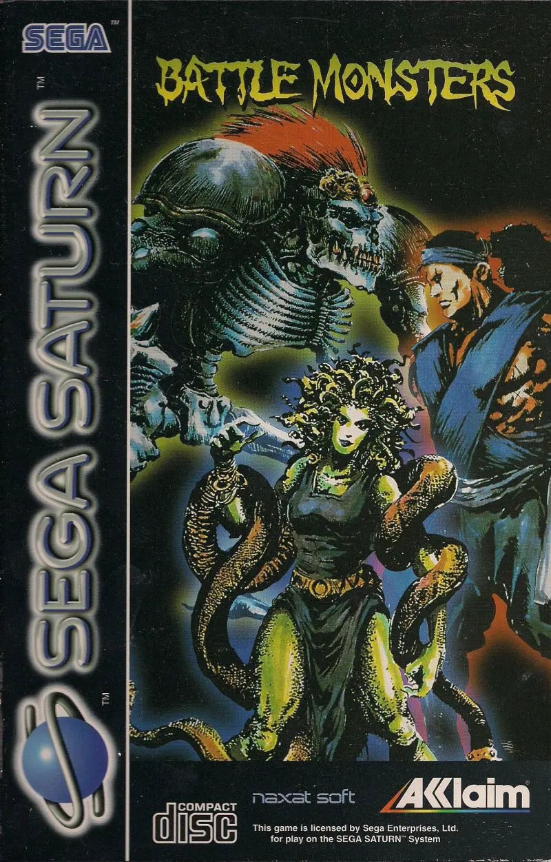Game | Sega Saturn | Battle Monsters Physical Video Games Game Sega