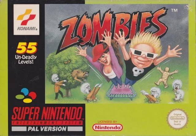 Game | Super Nintendo SNES | Zombies Physical Video Games Game Nintendo