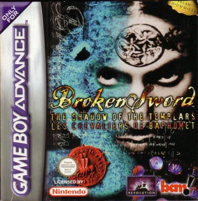 Game | Nintendo Game Boy Advance GBA | Broken Sword: The Shadow Of The Templars Physical Video Games Game Nintendo