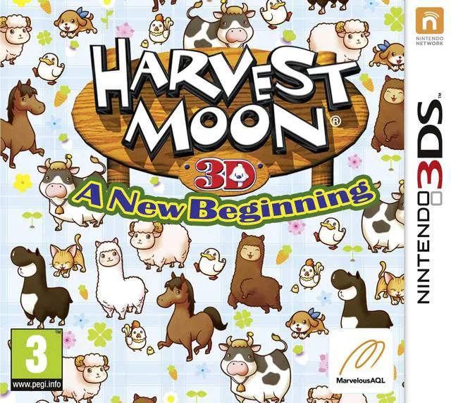 Game | Nintendo 3DS | Harvest Moon 3D: A New Beginning Physical Video Games Game Nintendo