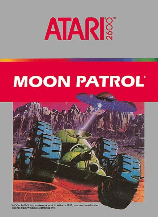 Game | Atari 2600 | Moon Patrol Physical Video Games Game Atari