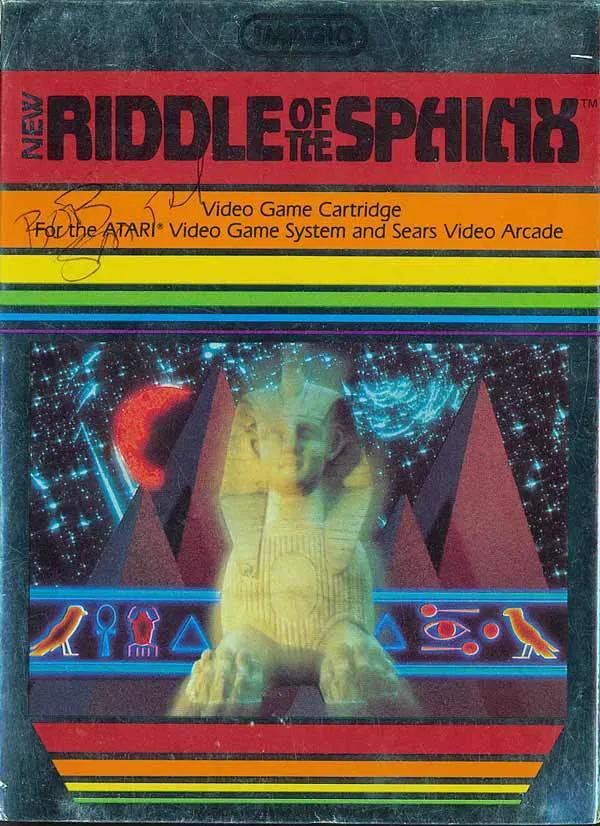 Game | Atari 2600 | Riddle Of The Sphinx Physical Video Games Game Atari