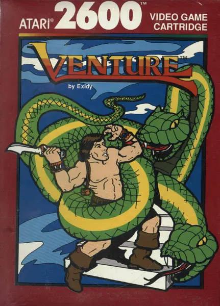 Game | Atari 2600 | Venture Physical Video Games Game Atari