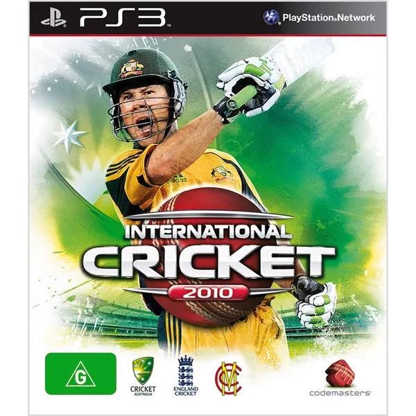 Game | Sony PlayStation PS3 | Ricky Ponting International Cricket 2010 Physical Video Games Game Sony