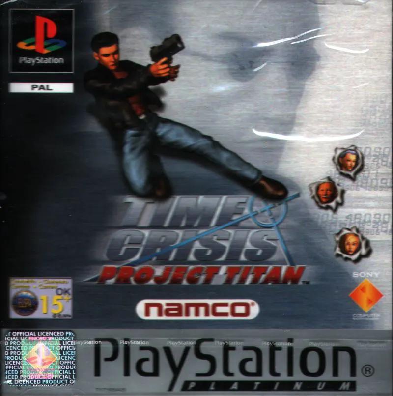 Game | Sony PlayStation PS1 | Time Crisis Project Titan (Platinum) Physical Video Games Game Sony