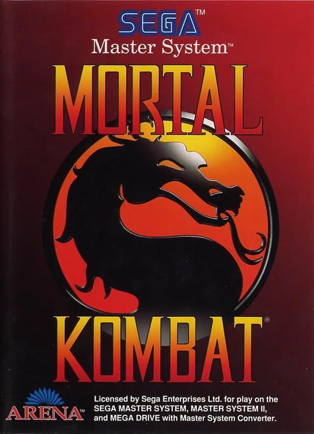 Game | Sega Master System | Mortal Kombat Physical Video Games Game Sega