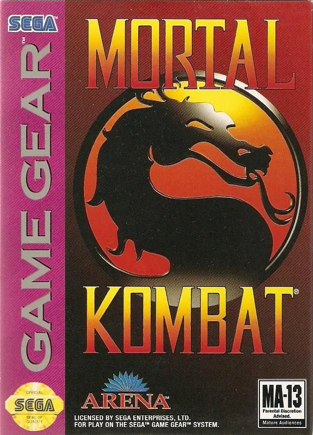 Game | Sega Game Gear | Mortal Kombat Physical Video Games Game Sega