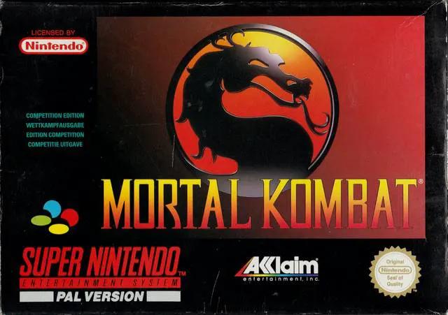 Game | Super Nintendo SNES | Mortal Kombat Physical Video Games Game Nintendo