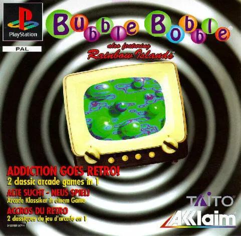 Game | Sony PlayStation PS1 | Bubble Bobble Featuring Rainbow Islands Physical Video Games Game Sony