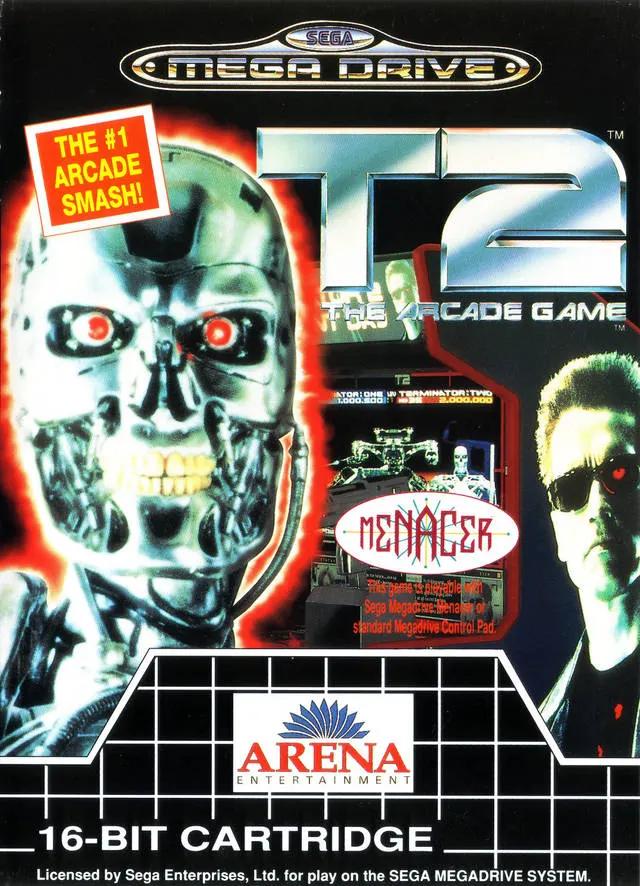 Game | Sega Mega Drive | T2 The Arcade Game Physical Video Games Game Sega