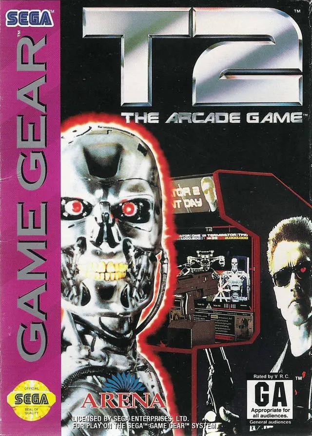 Game | Sega Game Gear | T2 The Arcade Game Physical Video Games Game Sega