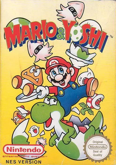 Game | Nintendo NES | Mario & Yoshi Physical Video Games Game Nintendo