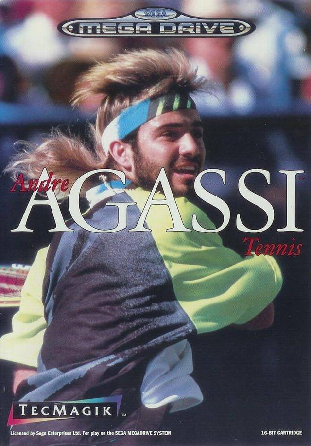 Game | Sega Mega Drive | Andre Agassi Tennis