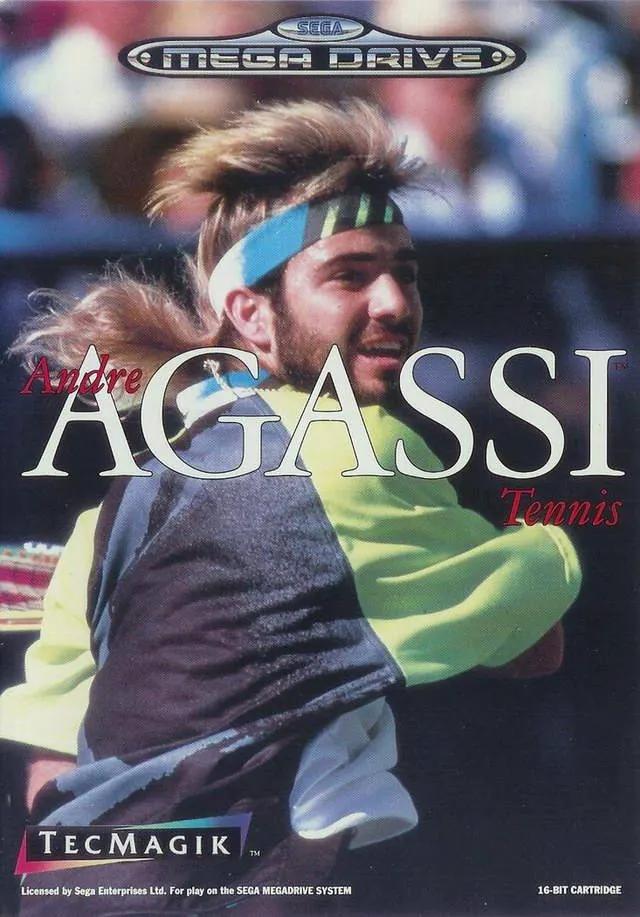 Game | Sega Mega Drive | Andre Agassi Tennis Physical Video Games Game Sega