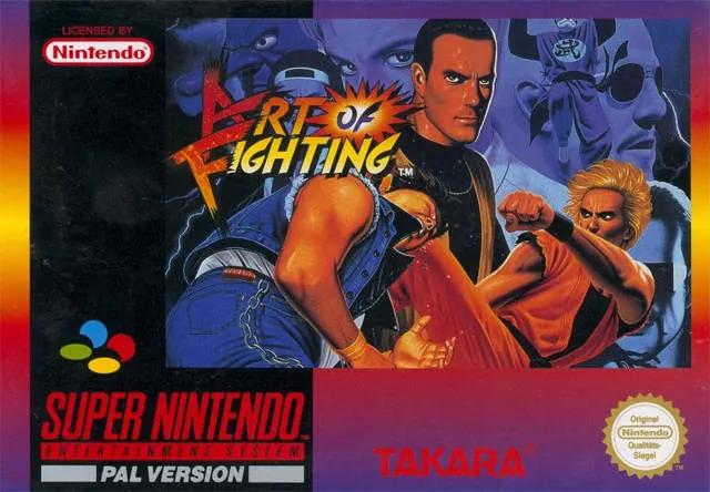 Game | Super Nintendo SNES | Art Of Fighting Physical Video Games Game Nintendo