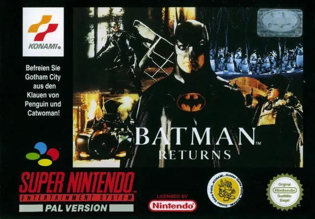 Game | Super Nintendo SNES | Batman Returns Physical Video Games Game Nintendo