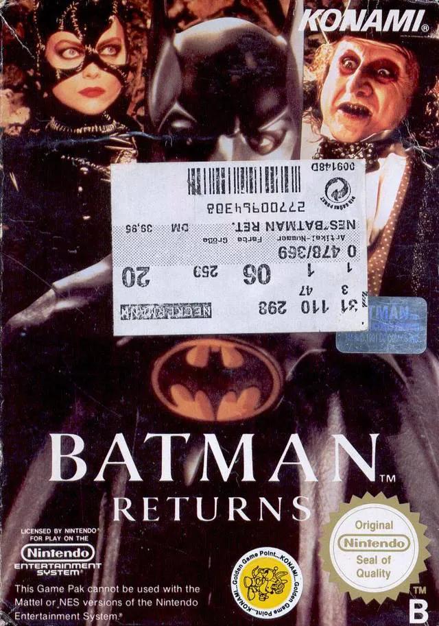 Game | Nintendo NES | Batman Returns Physical Video Games Game Nintendo
