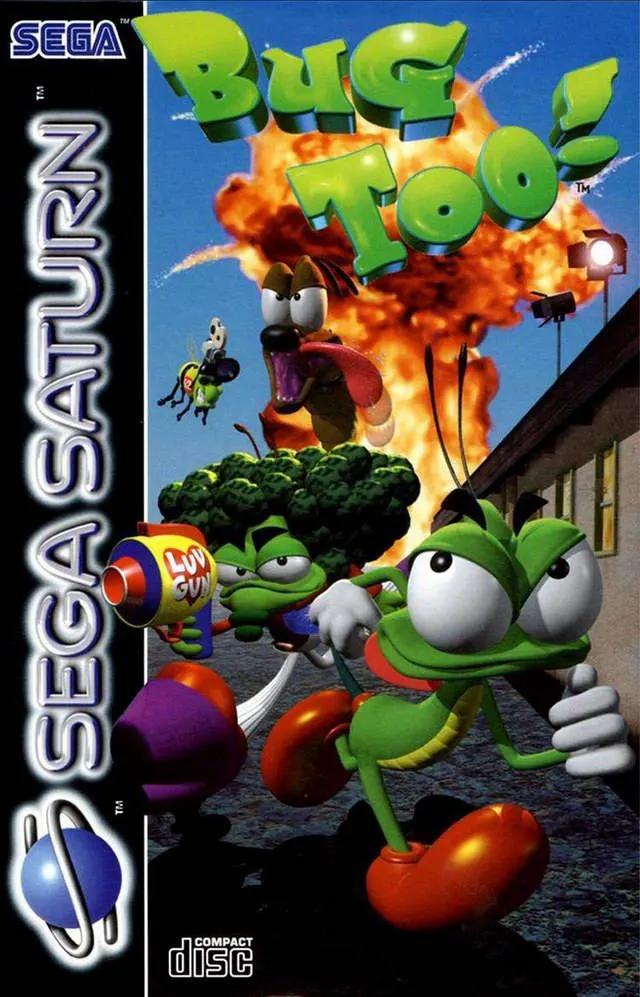 Game | Sega Saturn | Bug Too Physical Video Games Game Sega