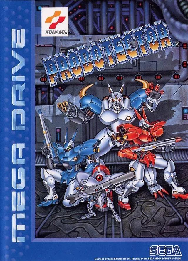 Game | Sega Mega Drive | Probotector Physical Video Games Game Sega