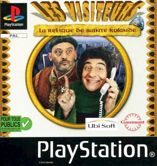 Game | Sony PlayStation PS1 | Les Visiteurs La Relique De Sainte Rolande