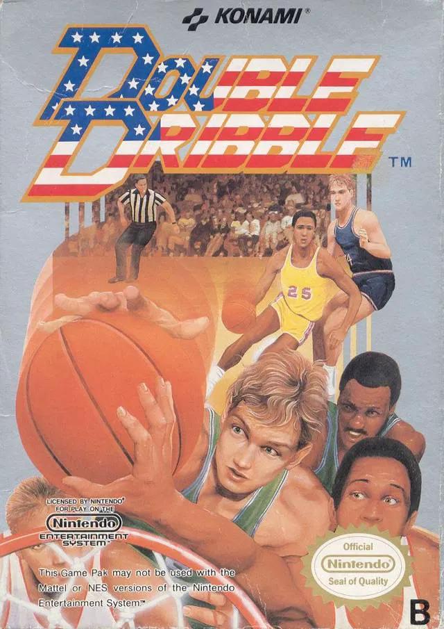 Game | Nintendo NES | Double Dribble Physical Video Games Game Nintendo