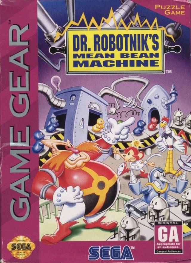 Game | Sega Game Gear | Dr Robotnik's Mean Bean Machine