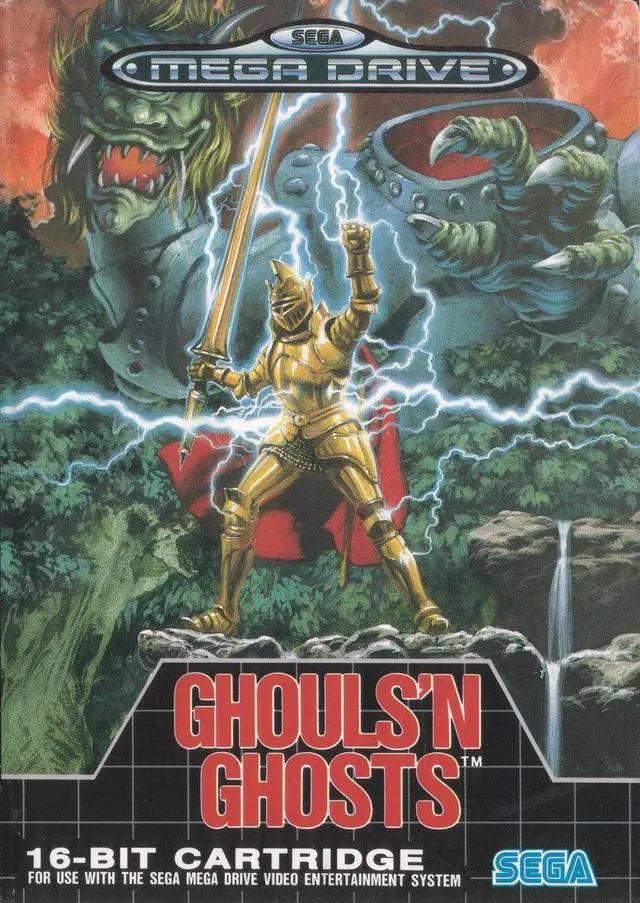 Game | Sega Mega Drive | Ghouls'n Ghosts Physical Video Games Game Sega