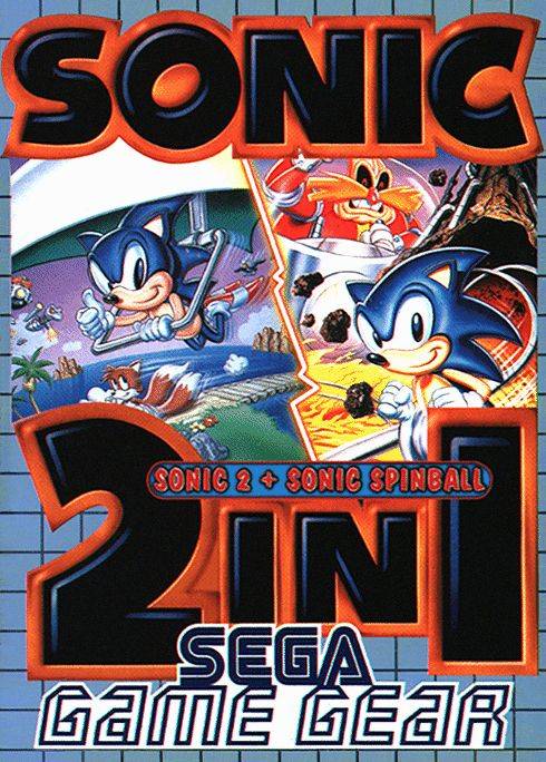 Game | Sega Game Gear | Sonic 2 In 1