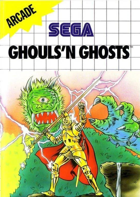 Game | Sega Master System | Ghouls 'N Ghosts Physical Video Games Game Sega