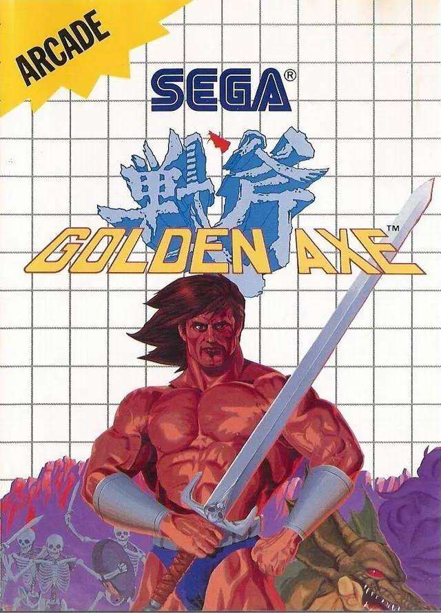 Game | Sega Master System | Golden Axe Physical Video Games Game Sega