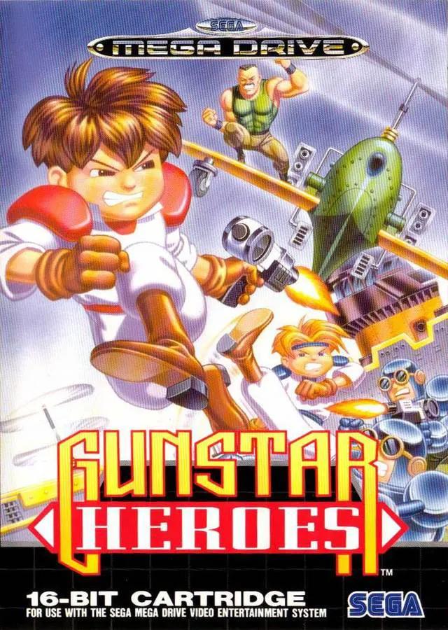 Game | Sega Mega Drive | Gunstar Heroes Physical Video Games Game Sega