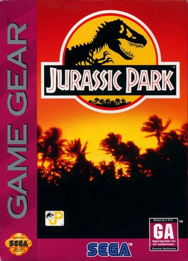 Game | Sega Game Gear | Jurassic Park