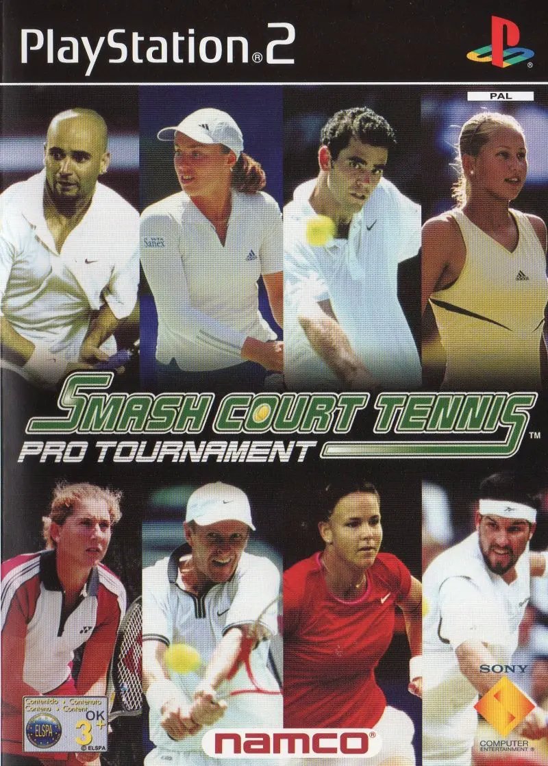 Game | Sony PlayStation PS2 | Smash Court Tennis Pro Tournament Physical Video Games Game Sony