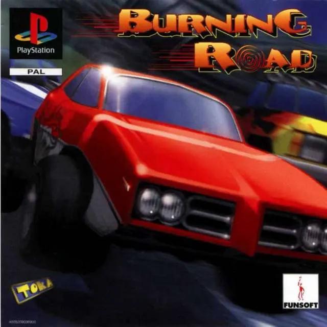 Game | Sony PlayStation PS1 | Burning Road Physical Video Games Game Sony