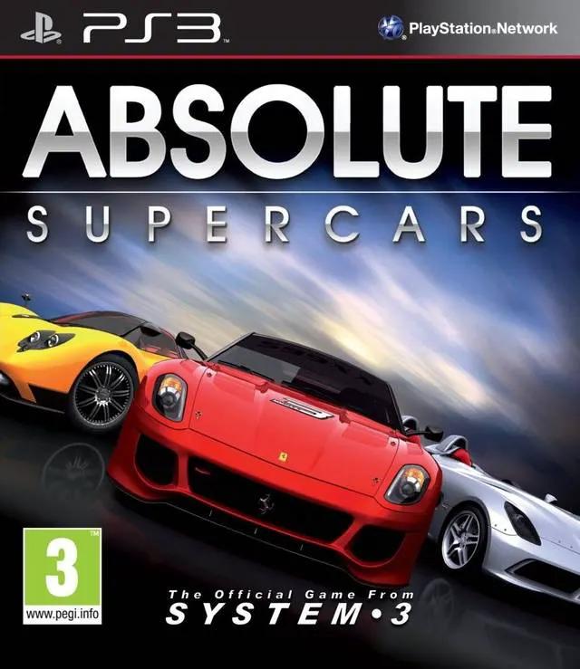 Game | Sony PlayStation PS3 | Absolute Supercars Physical Video Games Game Sony