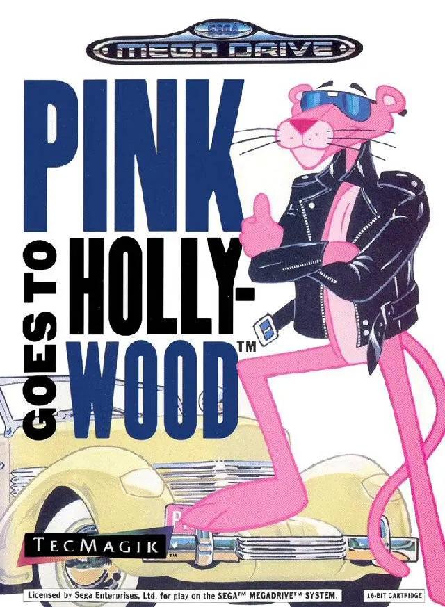 Game | Sega Mega Drive | Pink Goes To Hollywood Physical Video Games Game Sega