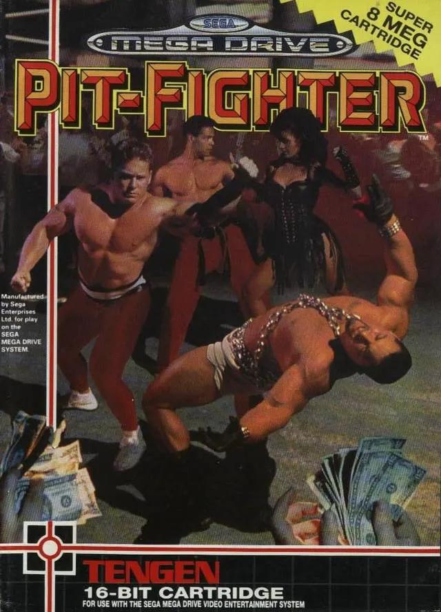 Game | Sega Mega Drive | Pit-Fighter Physical Video Games Game Sega