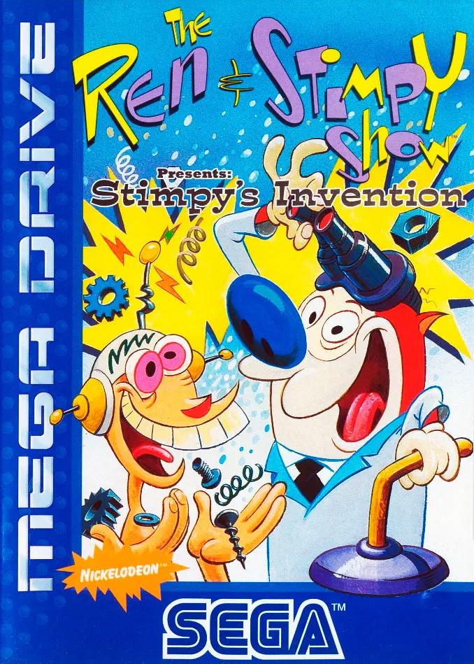 Game | Sega Mega Drive | Ren And Stimpy Show: Stimpy's Invention Physical Video Games Game Sega