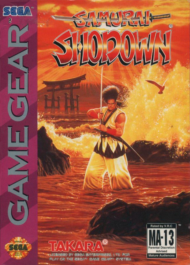 Game | Sega Game Gear | Samurai Shodown