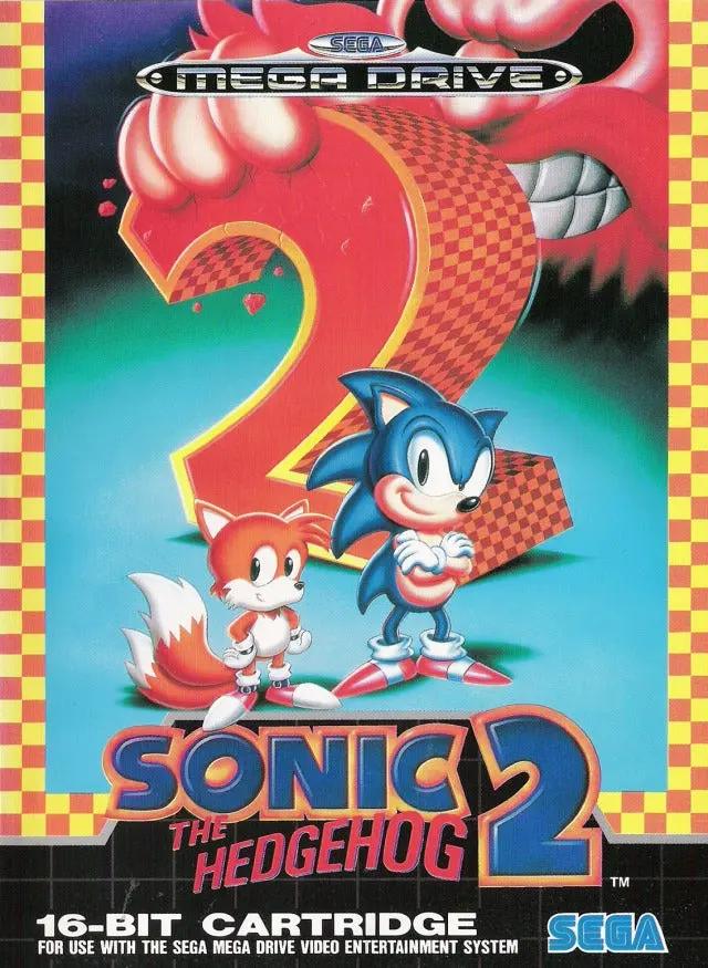 Game | Sega Mega Drive | Sonic The Hedgehog 2 Physical Video Games Game Sega