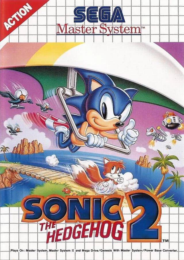 Game | Sega Master System | Sonic The Hedgehog 2 Physical Video Games Game Sega