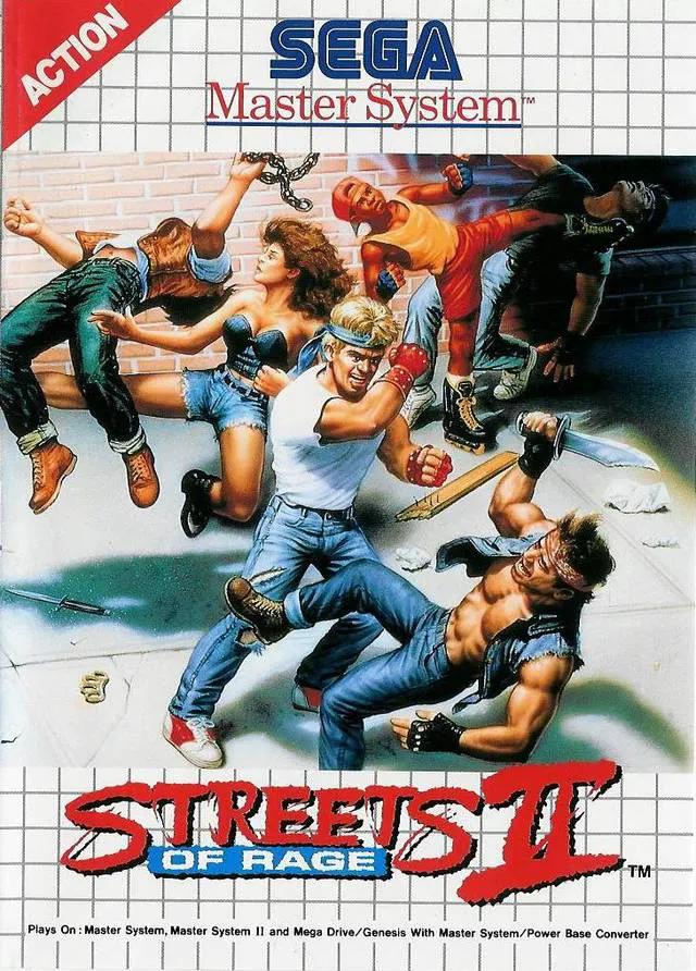 Game | Sega Master System | Streets Of Rage 2 Physical Video Games Game Sega
