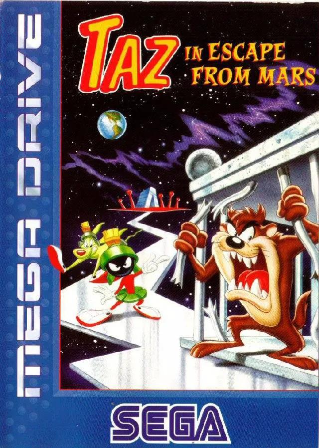 Game | Sega Mega Drive | Taz In Escape From Mars Physical Video Games Game Sega