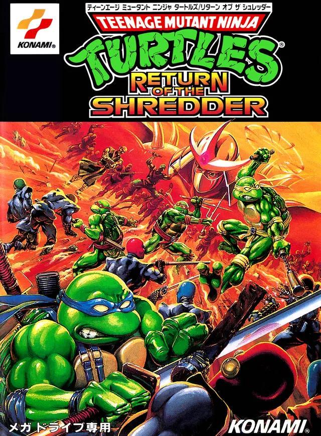 Game | Sega Mega Drive | Teenage Mutant Ninja Turtles: Return Of The Shredder Physical Video Games Game Sega